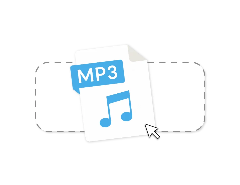 Upload an audio file