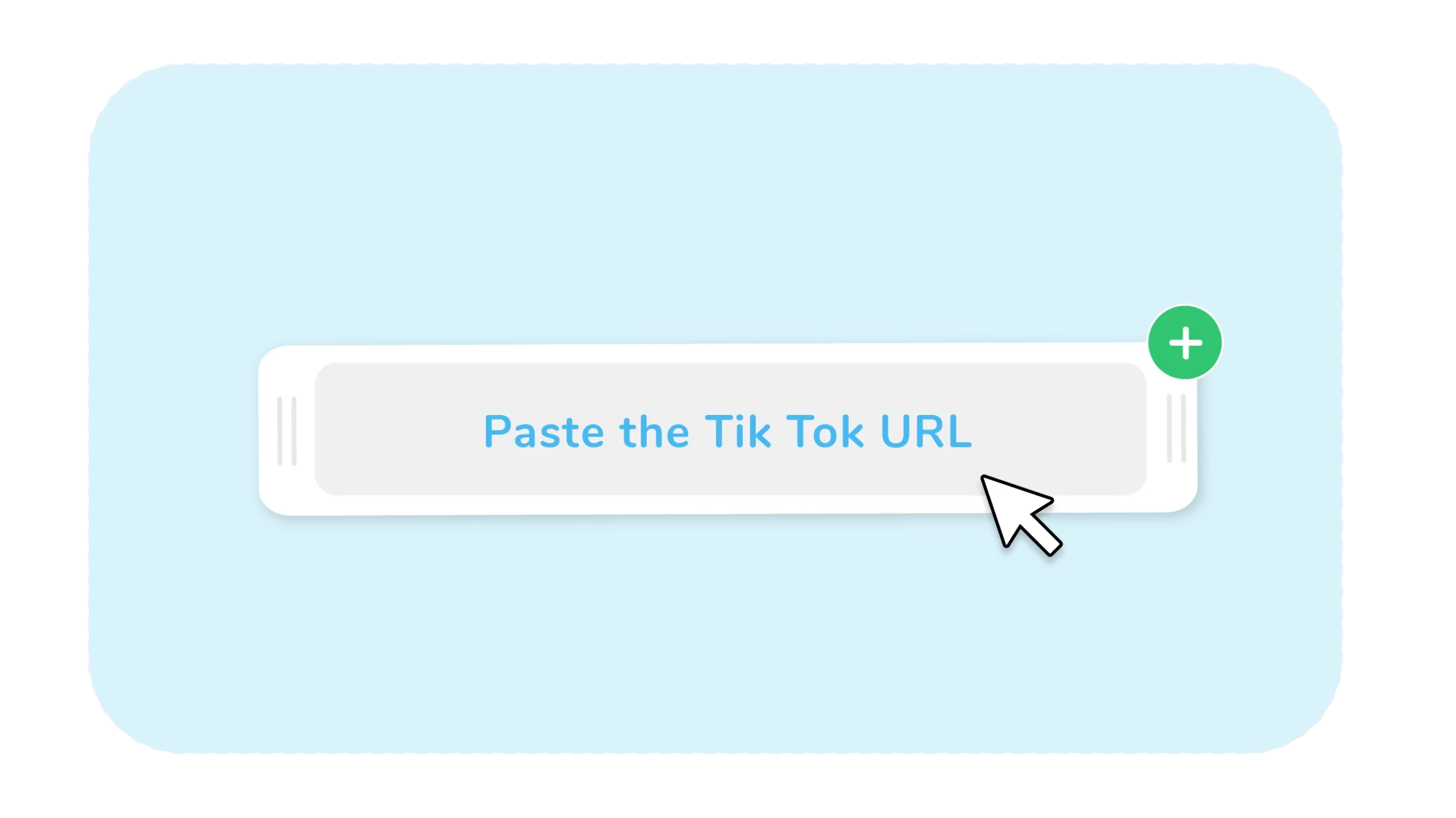 Copy TikTok link to Wavel AI